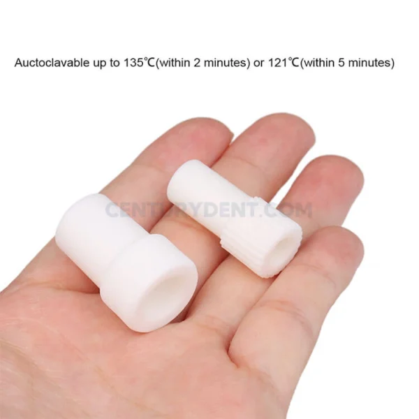 Dental strong and weak suction tube adaptor