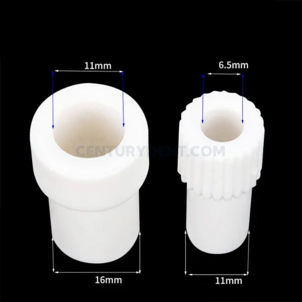 Dental strong and weak suction tube adaptor