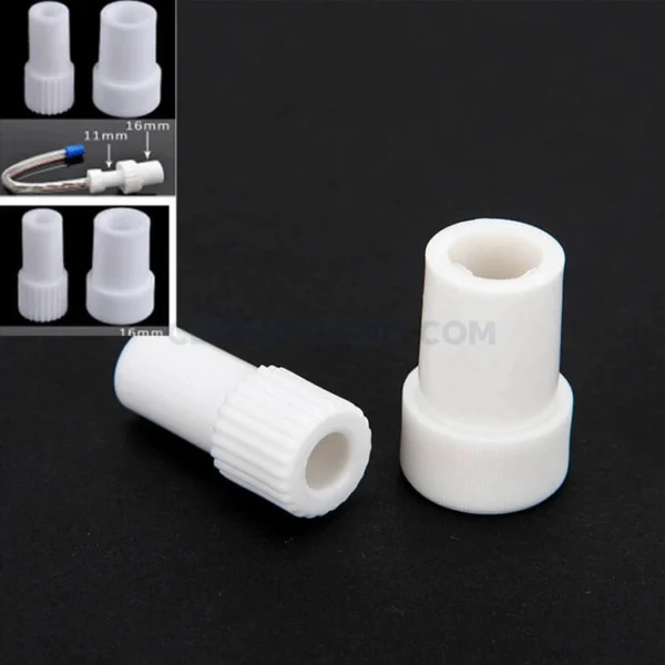 Dental strong and weak suction tube adaptor