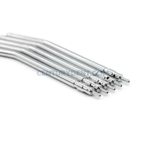 Stainless steel dental air water syringe tips