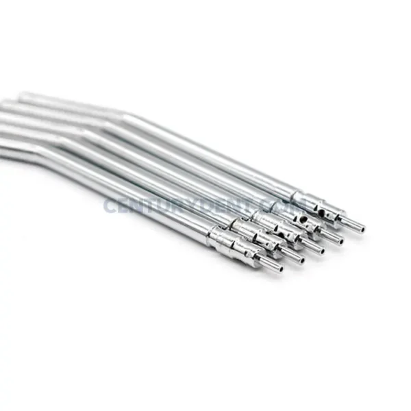 Stainless steel dental air water syringe tips