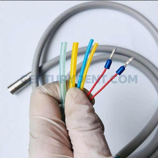 6 Holes dental chair optical fiber handpiece hose - Image 3