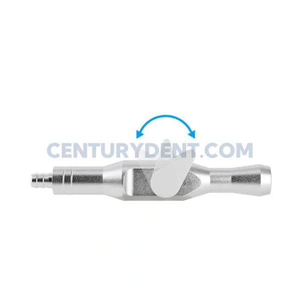 Aluminum dental strong and weak suction handle - Image 4
