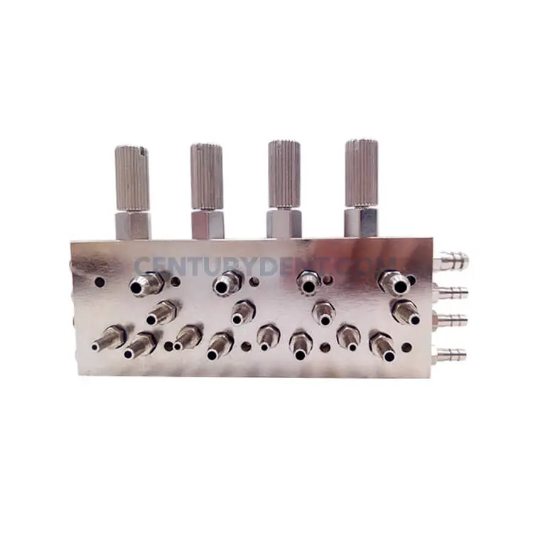 quadruple diaphragm valve